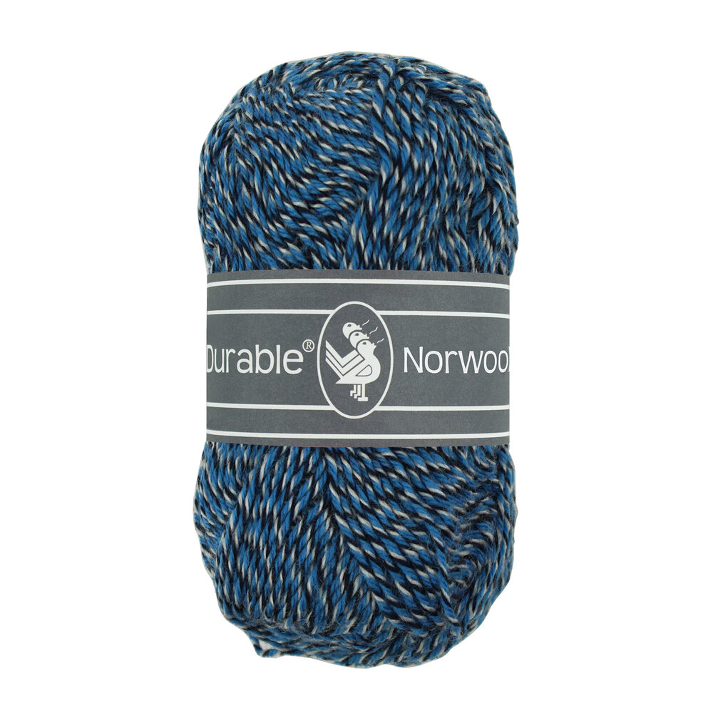 Durable Durable Norwool | M235 blauw/zwart/wit Durable Durable Norwool | M235 blauw/zwart/wit
