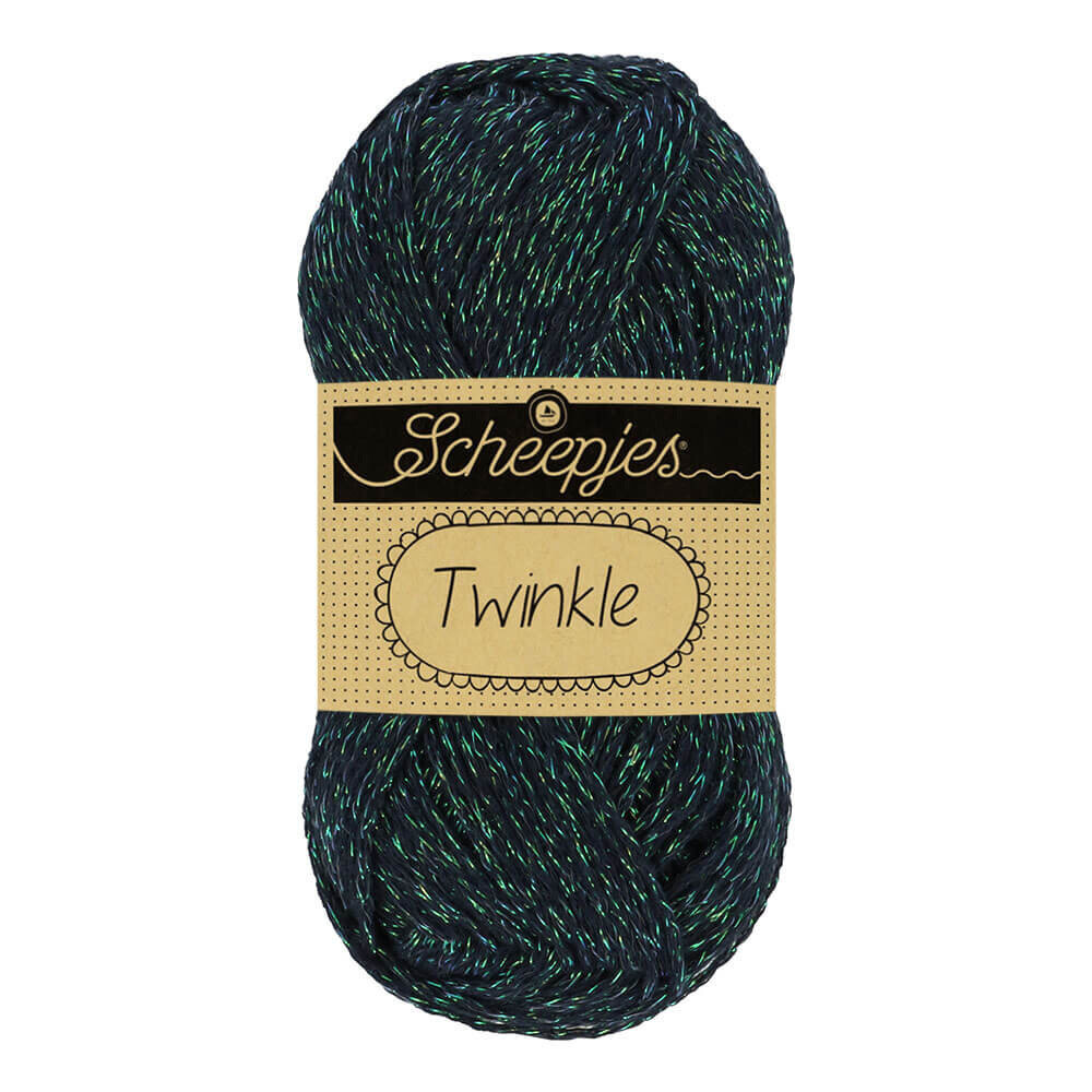 Scheepjes Scheepjes Twinkle | 918 Dronker Blauw/Groen