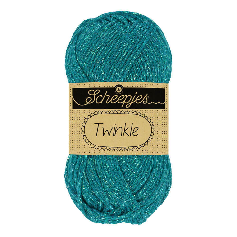 Scheepjes Scheepjes Twinkle | 920 Blauw/Groen Scheepjes Scheepjes Twinkle | 920 Blauw/Groen