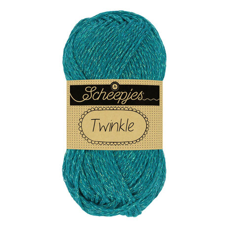 Scheepjes Scheepjes Twinkle | 920 Blauw/Groen Scheepjes Scheepjes Twinkle | 920 Blauw/Groen