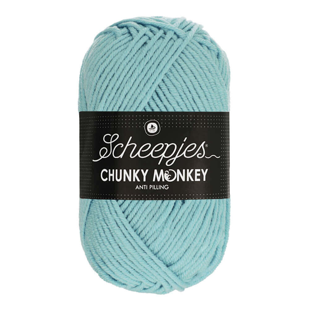 Scheepjes Scheepjes Chunky Monkey | 1019 Powder Blue Scheepjes Scheepjes Chunky Monkey | 1019 Powder Blue