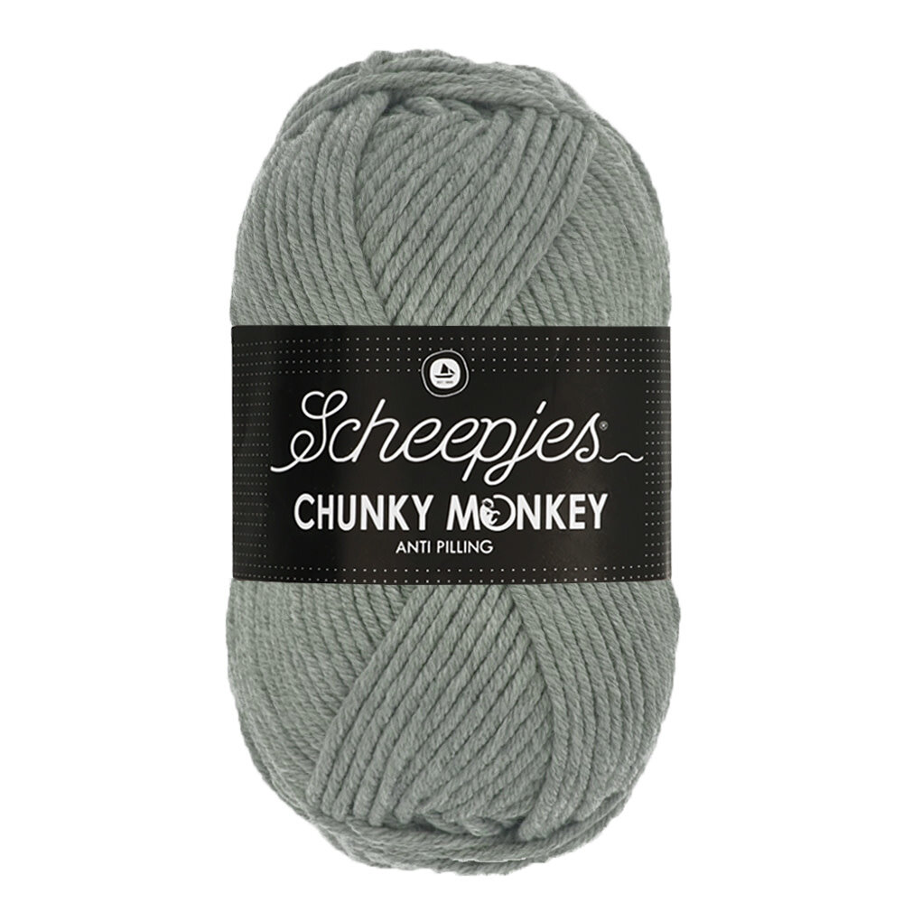 Scheepjes Scheepjes Chunky Monkey | 1099 Mid Grey Scheepjes Scheepjes Chunky Monkey | 1099 Mid Grey