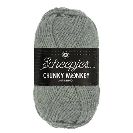 Scheepjes Scheepjes Chunky Monkey | 1099 Mid Grey Scheepjes Scheepjes Chunky Monkey | 1099 Mid Grey