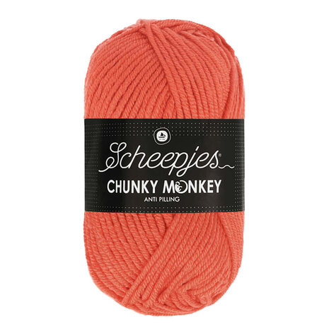Scheepjes Scheepjes Chunky Monkey | 1132 Coral Scheepjes Scheepjes Chunky Monkey | 1132 Coral