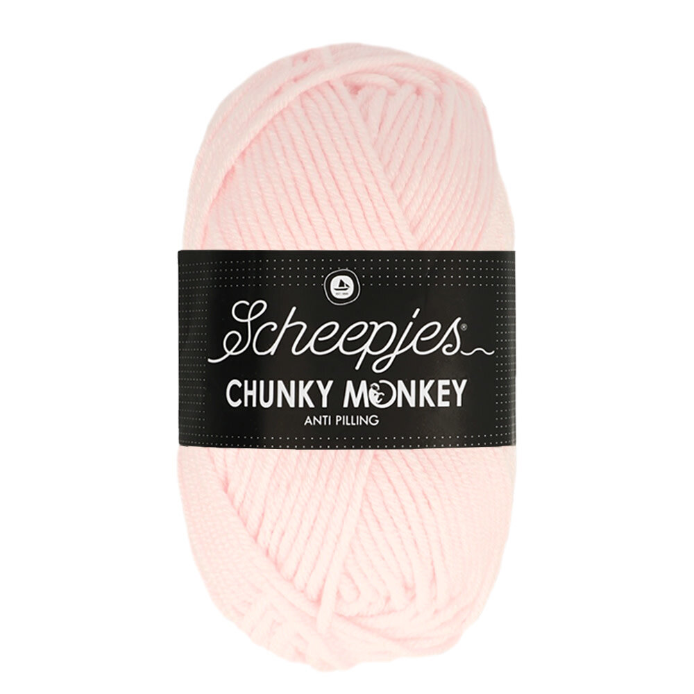 Scheepjes Scheepjes Chunky Monkey | 1240 Baby Pink Scheepjes Scheepjes Chunky Monkey | 1240 Baby Pink