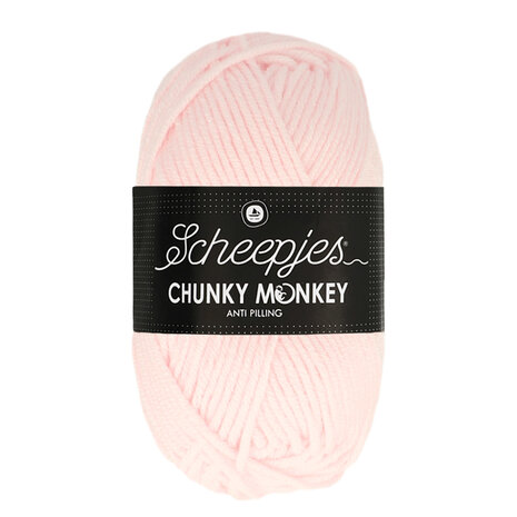 Scheepjes Scheepjes Chunky Monkey | 1240 Baby Pink Scheepjes Scheepjes Chunky Monkey | 1240 Baby Pink