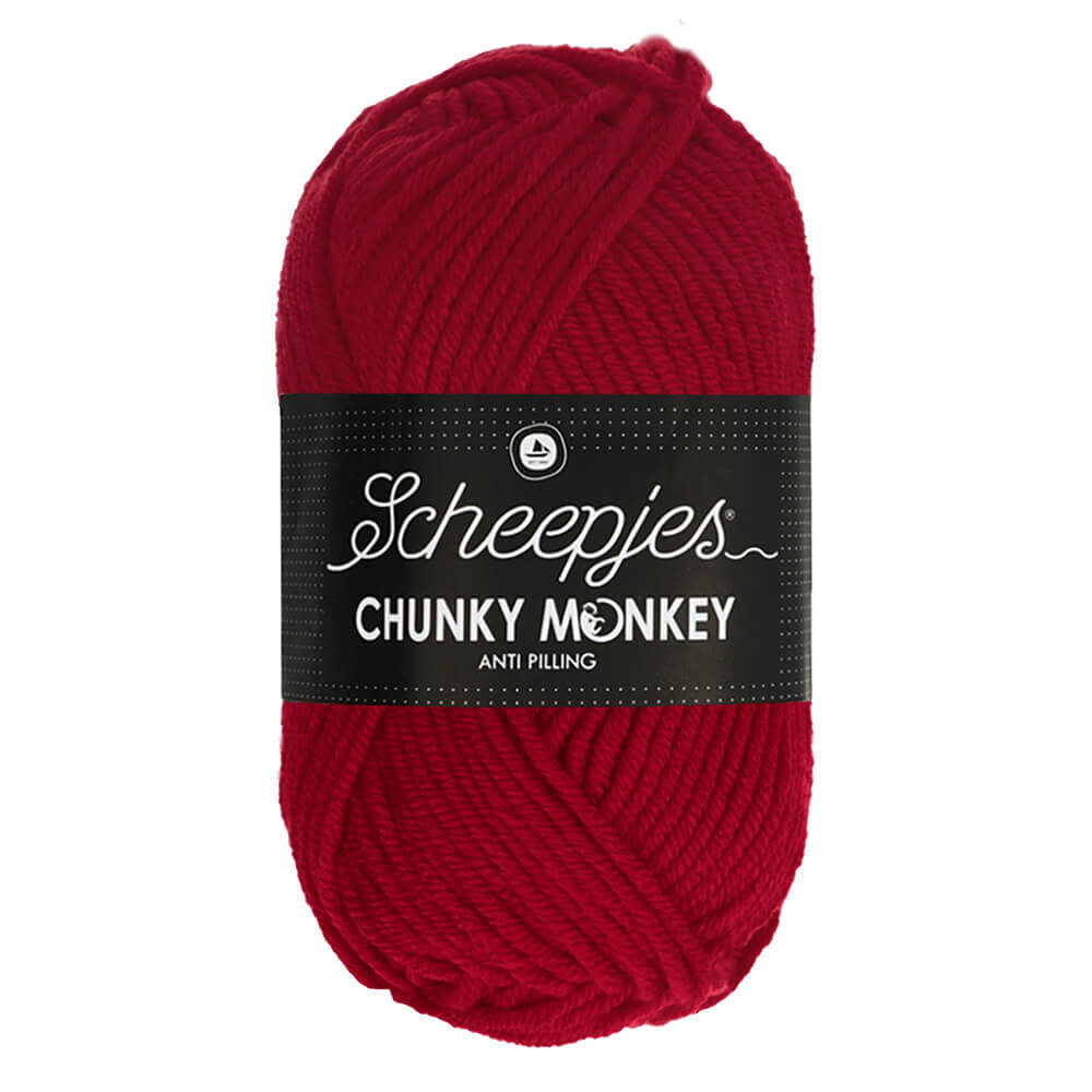 Scheepjes Scheepjes Chunky Monkey | 1246 Cardinal Scheepjes Scheepjes Chunky Monkey | 1246 Cardinal