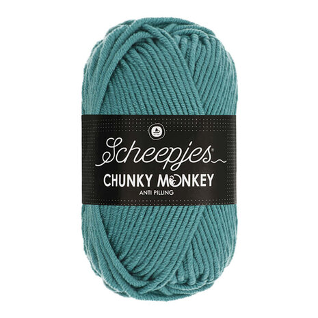 Scheepjes Scheepjes Chunky Monkey | 1722 Carolina Blue Scheepjes Scheepjes Chunky Monkey | 1722 Carolina Blue