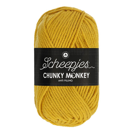 Scheepjes Scheepjes Chunky Monkey | 1823 Mustard Scheepjes Scheepjes Chunky Monkey | 1823 Mustard