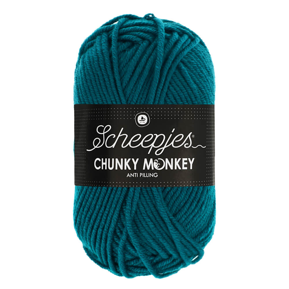 Scheepjes Scheepjes Chunky Monkey | 1829 Teal Scheepjes Scheepjes Chunky Monkey | 1829 Teal