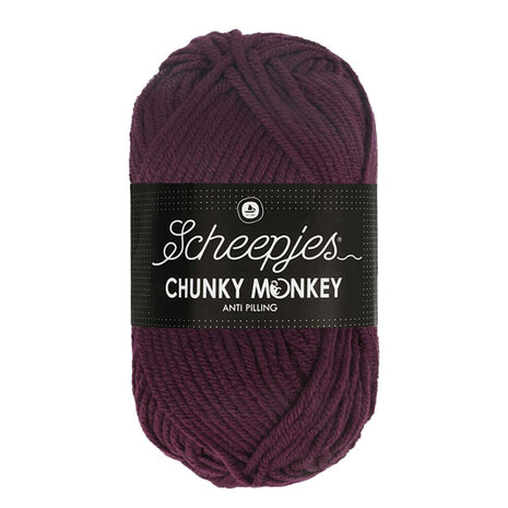 Scheepjes Scheepjes Chunky Monkey | 2007 Plum Scheepjes Scheepjes Chunky Monkey | 2007 Plum
