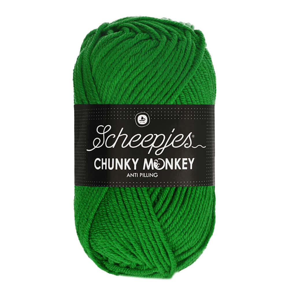 Scheepjes Scheepjes Chunky Monkey | 2014 Emerald Scheepjes Scheepjes Chunky Monkey | 2014 Emerald