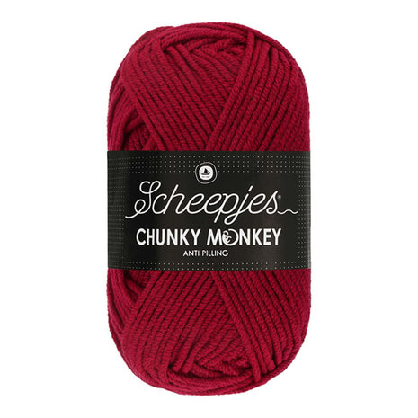 Scheepjes Scheepjes Chunky Monkey | 1123 Garnet Scheepjes Scheepjes Chunky Monkey | 1123 Garnet