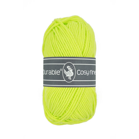 Durable Durable Cosy Fine | 1645 Neon geel Durable Durable Cosy Fine | 1645 Neon geel