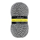 Noorse Wol | 6845 Beige, Zwart