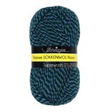 Noorse Wol | 6852 Groen, Blauw, Zwart