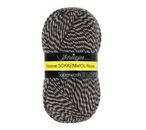 Noorse Wol | 6854 Bruin, Zwart, Beige