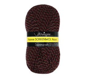 Noorse Wol | 6864 Rood, Bruin, Zwart