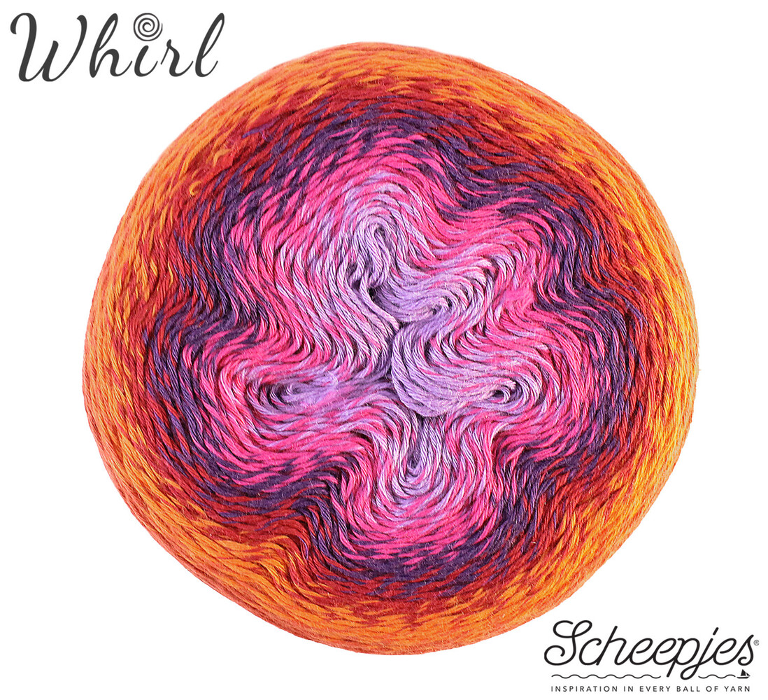 Scheepjes Scheepjes Whirl | 764 Red Velvet Sunrise