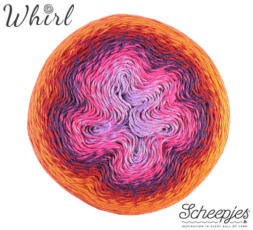 Scheepjes Scheepjes Whirl | 764 Red Velvet Sunrise