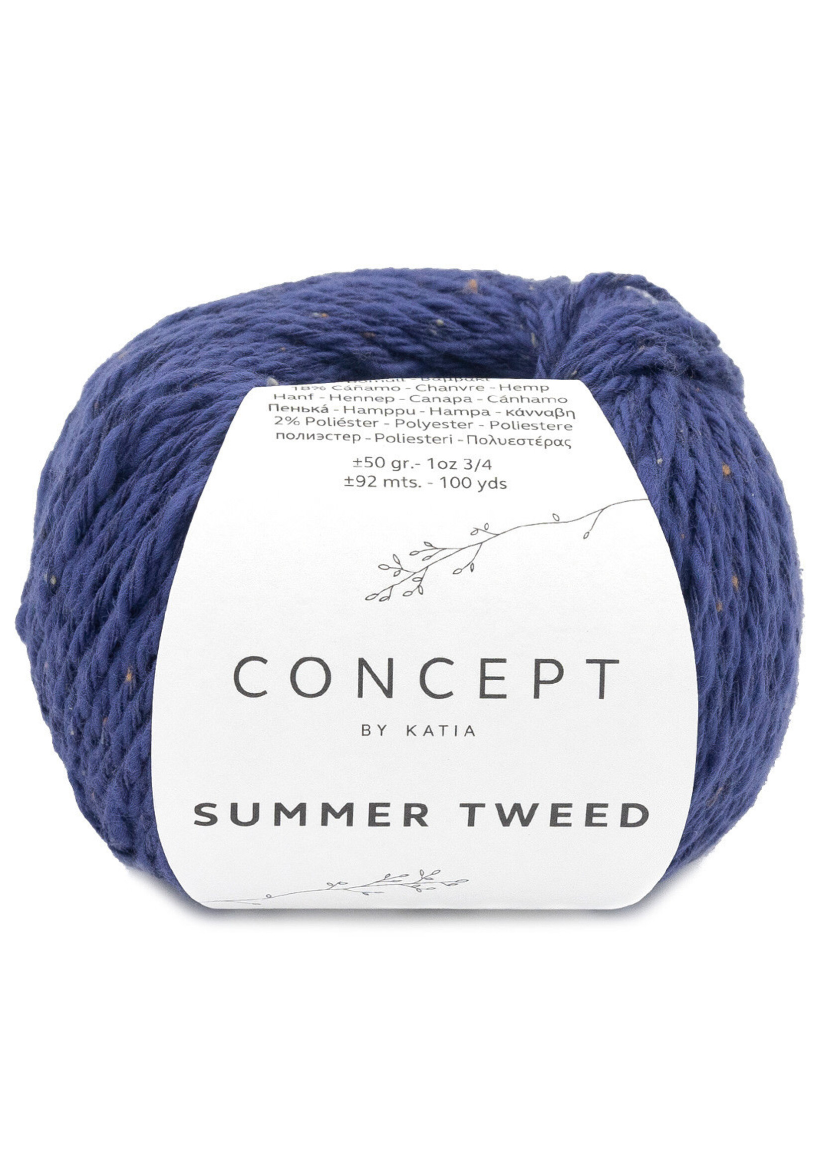 Katia Katia Summer Tweed | 70 blauwachtig