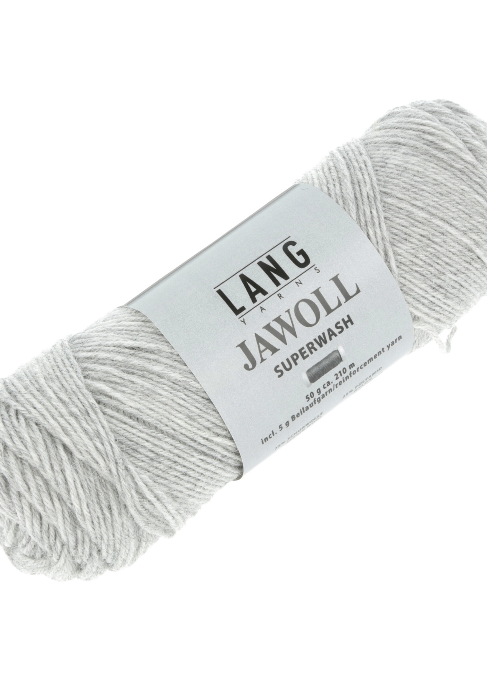 Lang Lang Yarns Jawoll | 0023 lichtgrijs melange