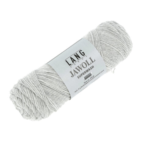 Lang Lang Yarns Jawoll | 0023 lichtgrijs melange