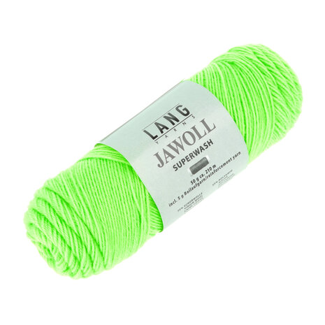Lang Lang Yarns Jawoll | 0316 neon groen Lang Lang Yarns Jawoll | 0316 neon groen