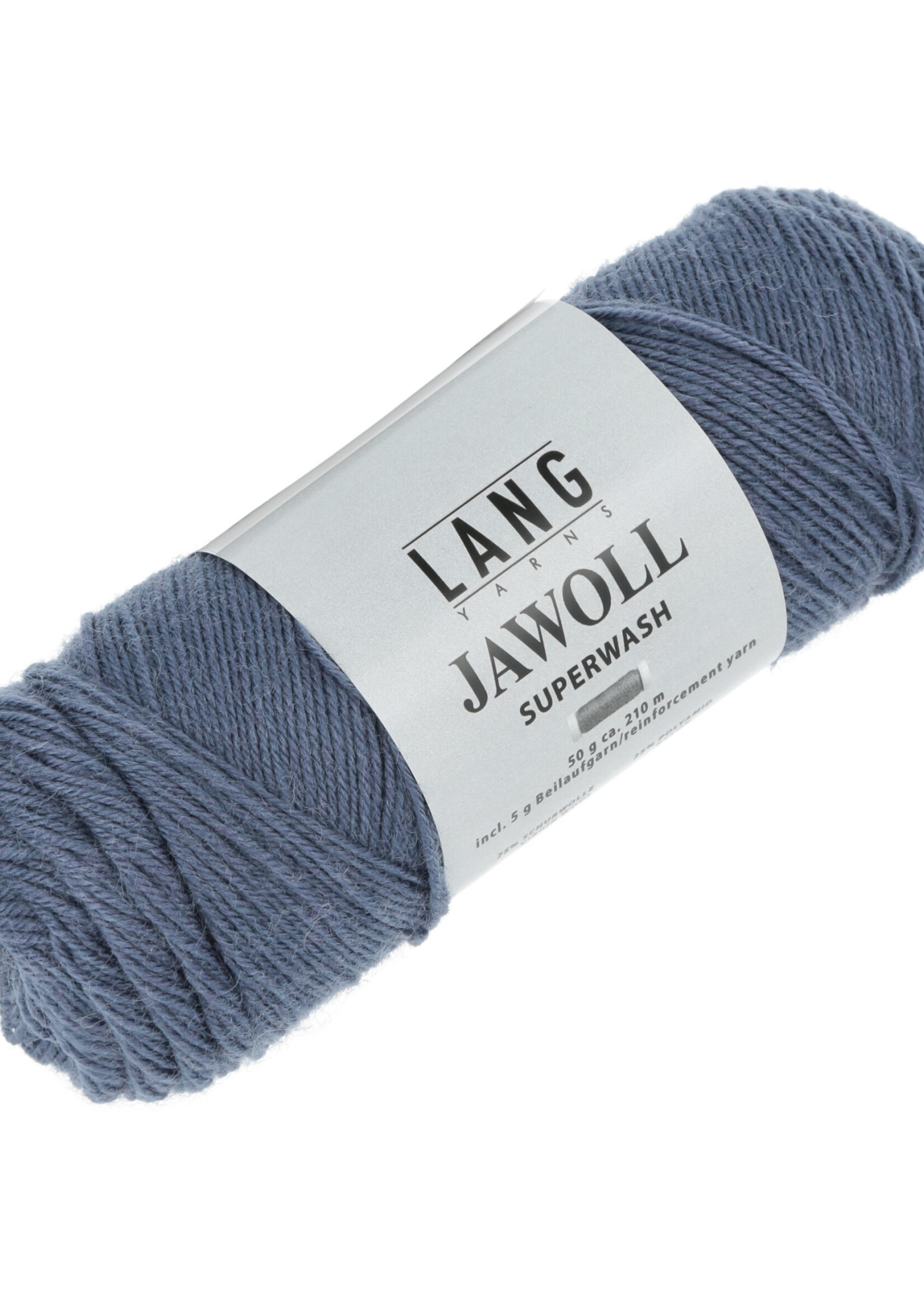 Lang Lang Yarns Jawoll | 0007 staalblauw