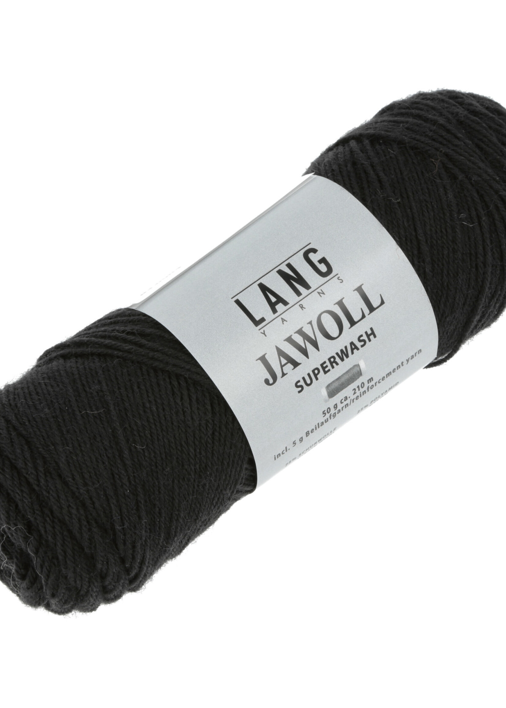 Lang Lang Yarns Jawoll | 0004 zwart