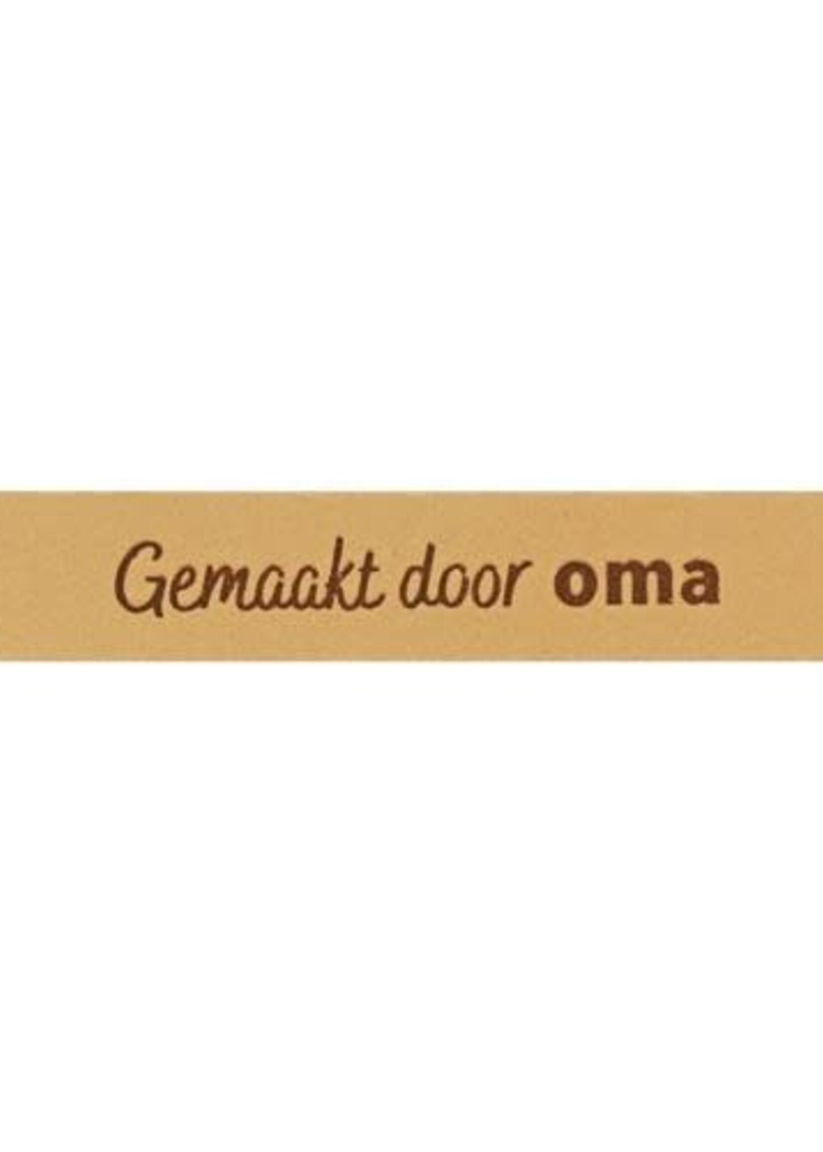 Durable Label oma  licht br 2st.