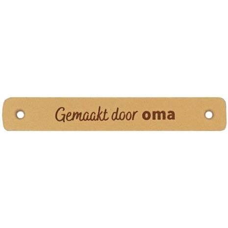 Durable Label oma  licht br 2st.