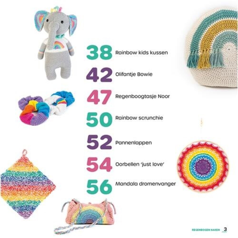 Regenbogen haken Regenbogen haken