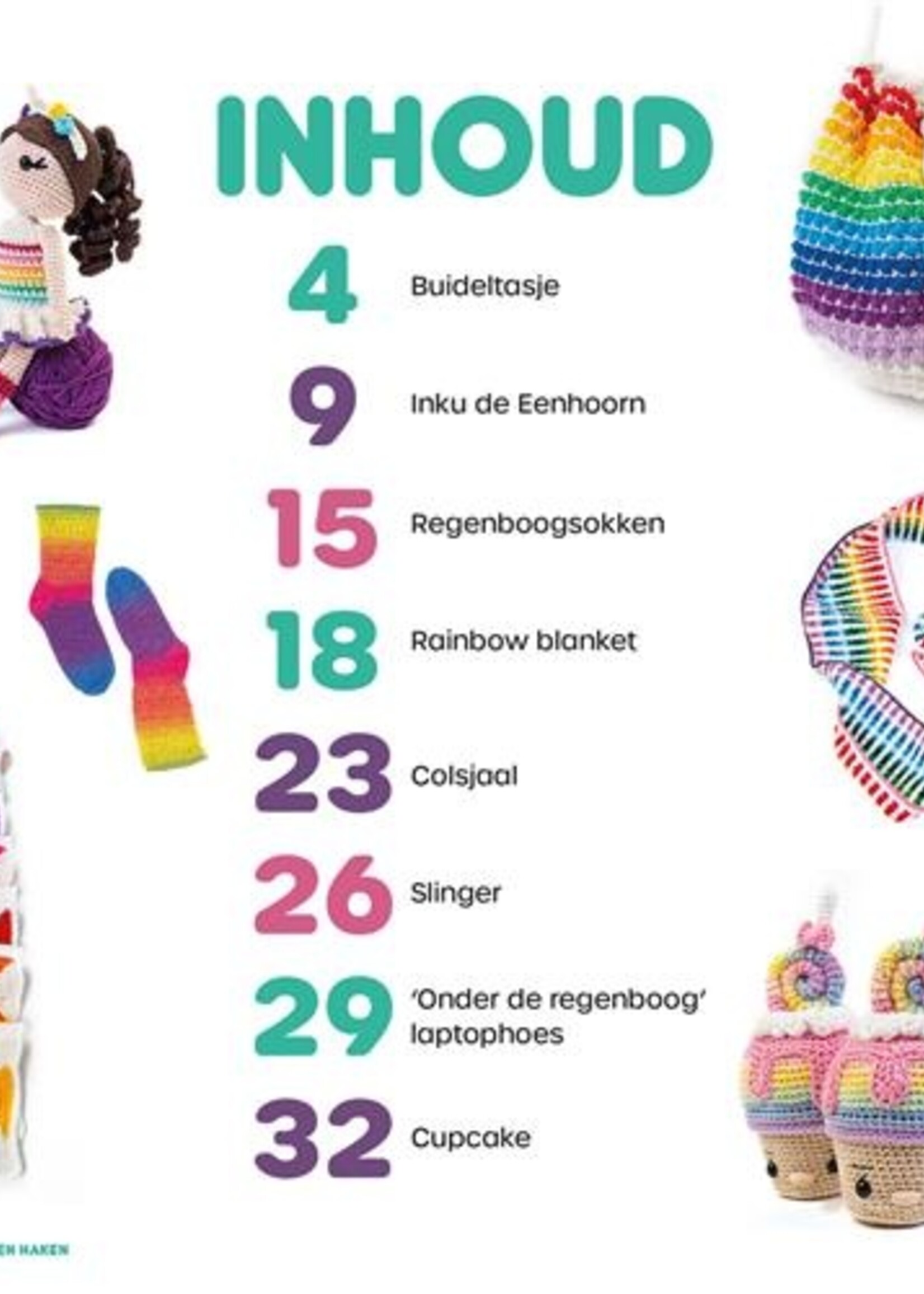 Regenbogen haken
