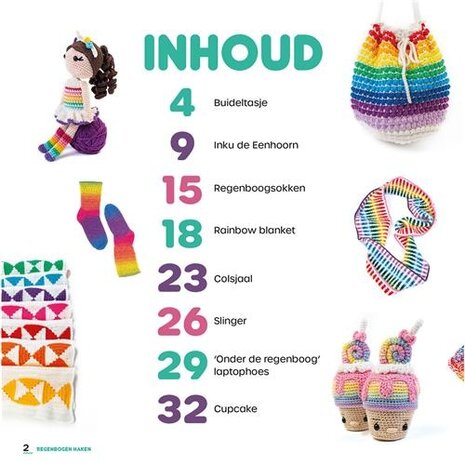 Regenbogen haken Regenbogen haken