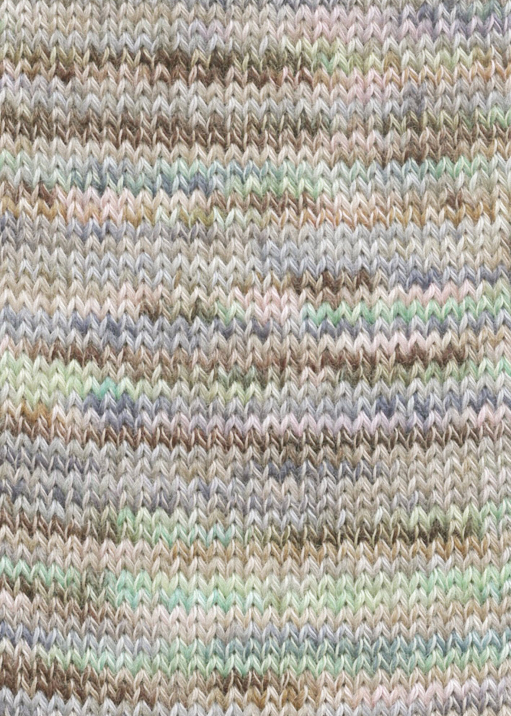 Lang Lang Yarns Footprints | 0004 bruin,blauw,turqoise