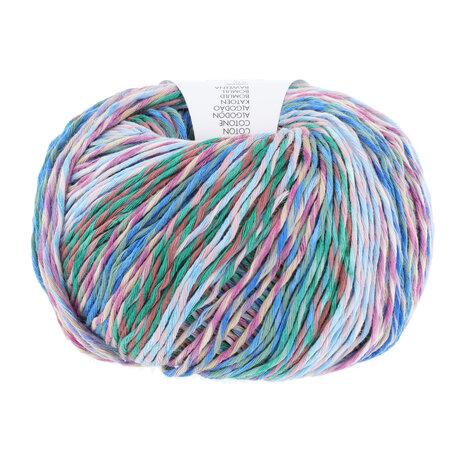 Lang Lang Yarns Tropical | 0007 lila,blauw,groen Lang Lang Yarns Tropical | 0007 lila,blauw,groen