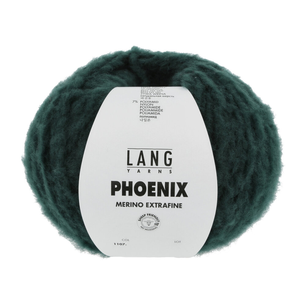 Lang Lang Yarns Phoenix | 0018 donker groen Lang Lang Yarns Phoenix | 0018 donker groen