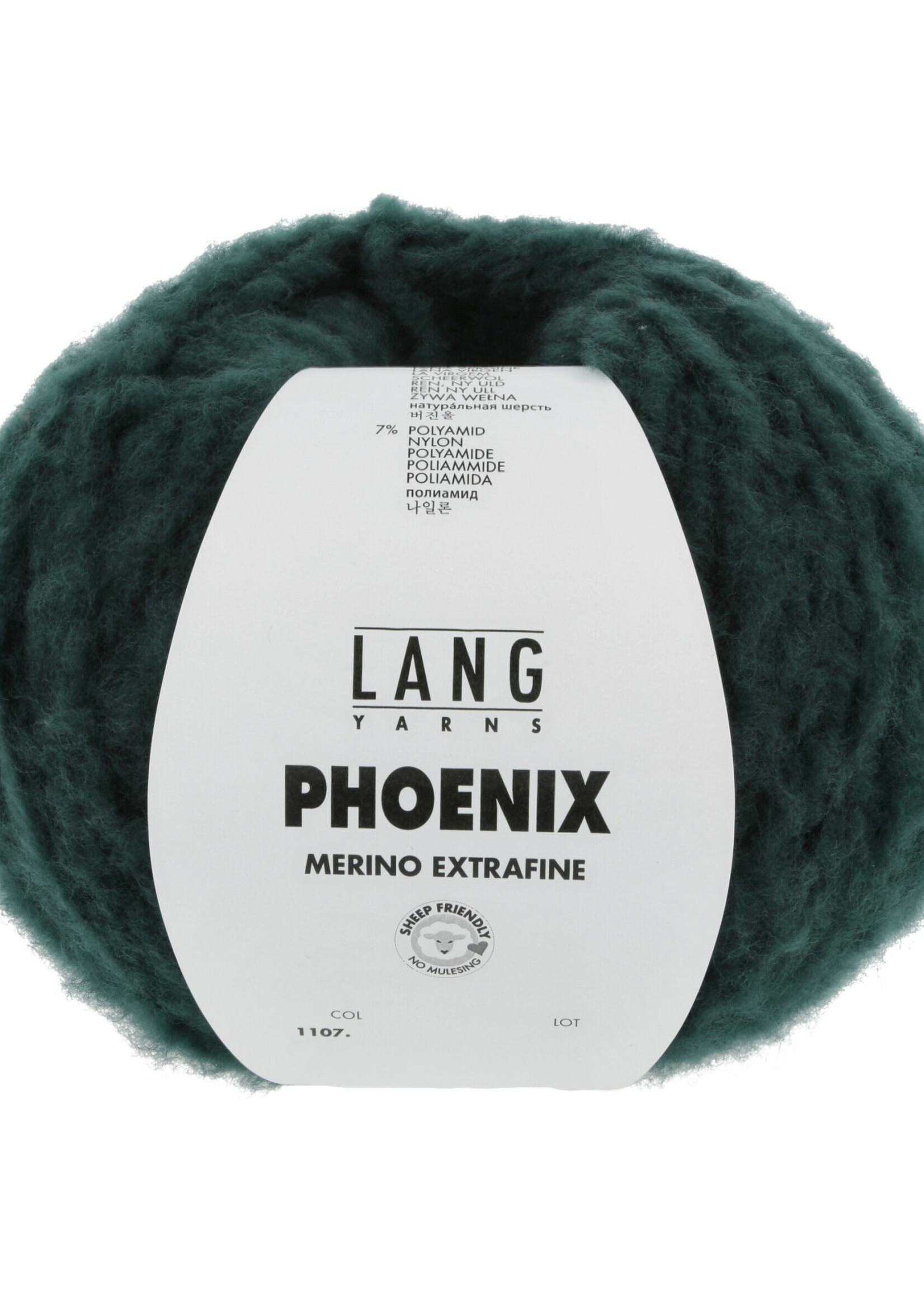 Lang Lang Yarns Phoenix | 0018 donker groen