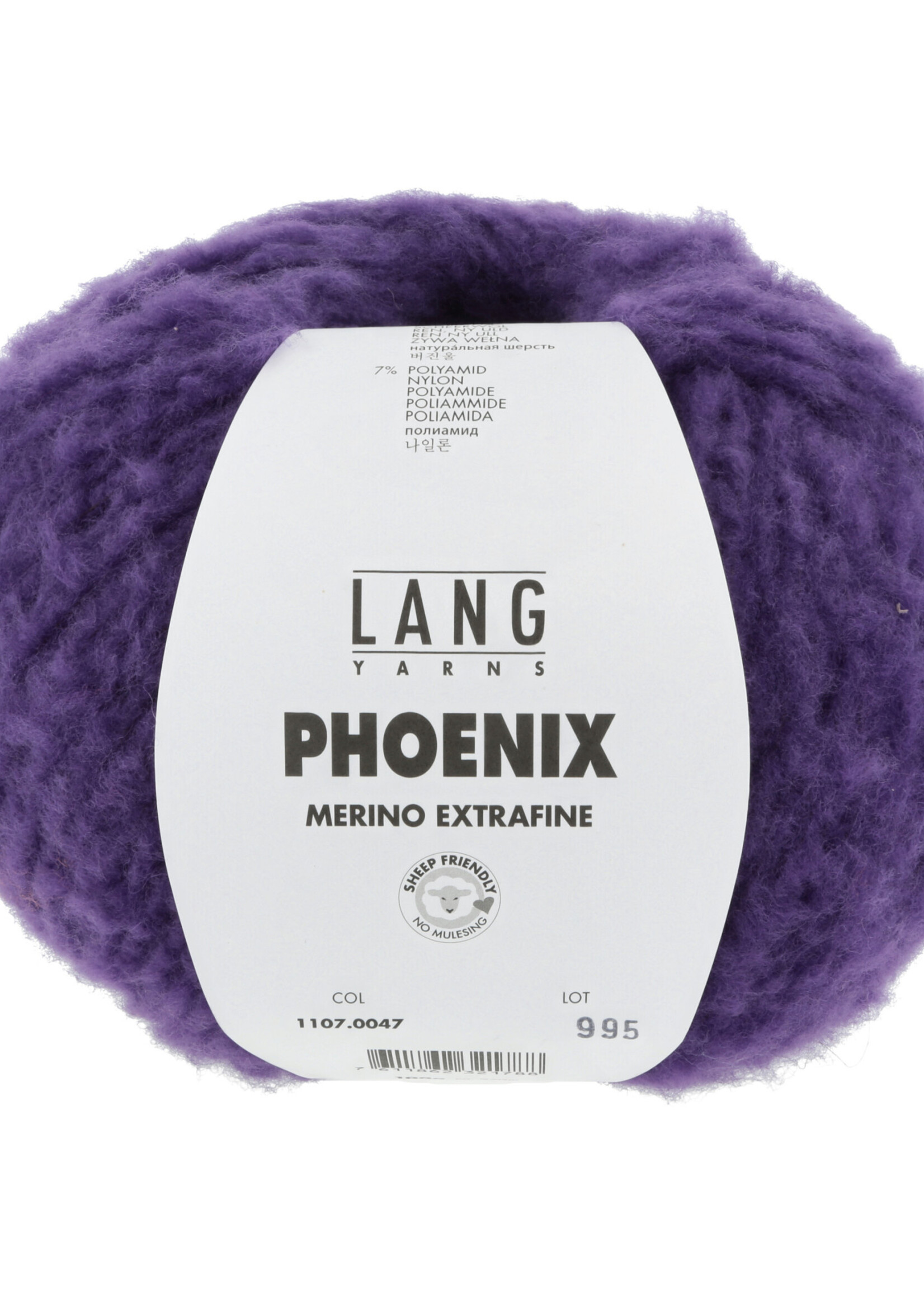 Lang Lang Yarns Phoenix | 0047 paars