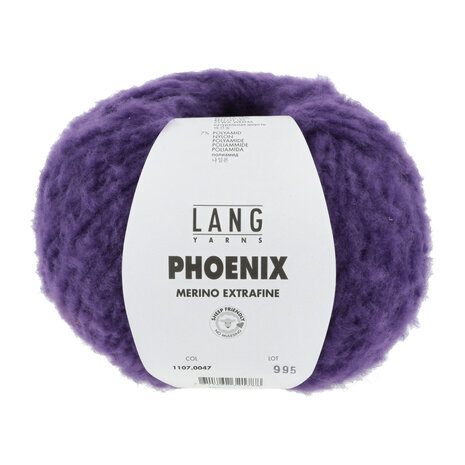 Lang Lang Yarns Phoenix | 0047 paars Lang Lang Yarns Phoenix | 0047 paars