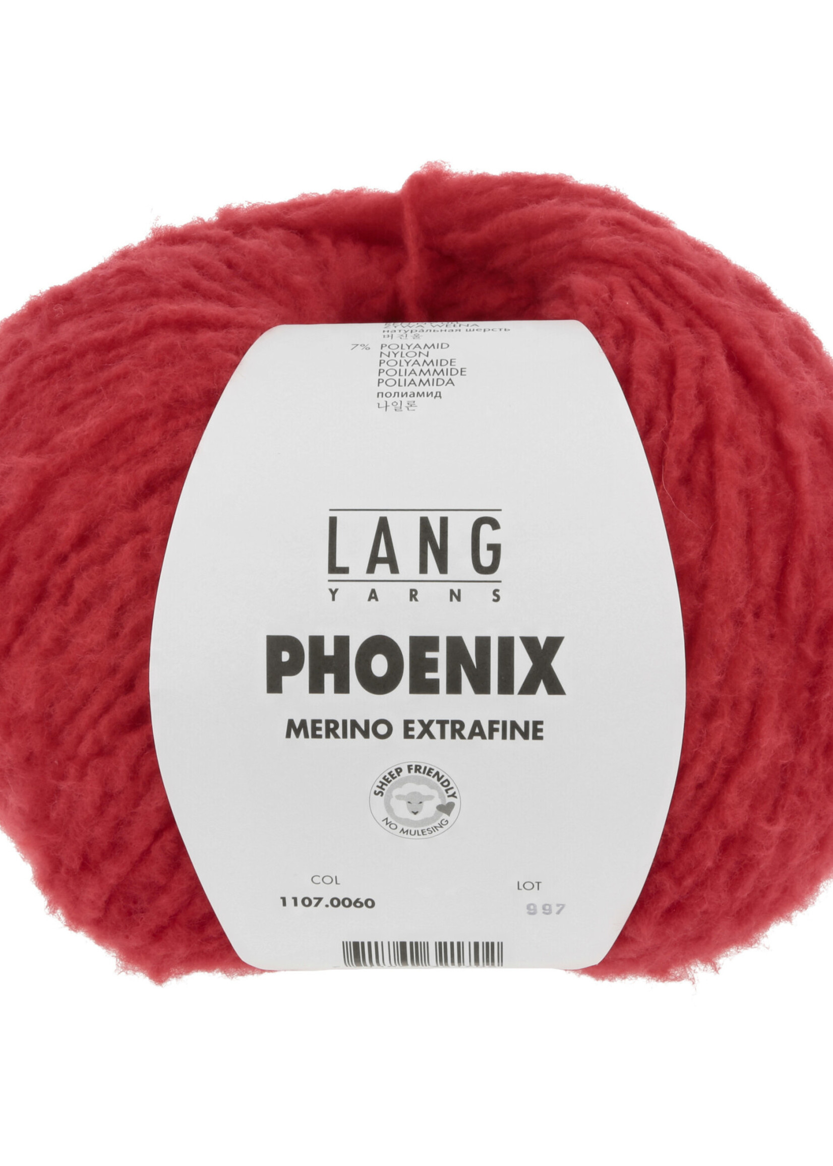 Lang Lang Yarns Phoenix | 0060 rood