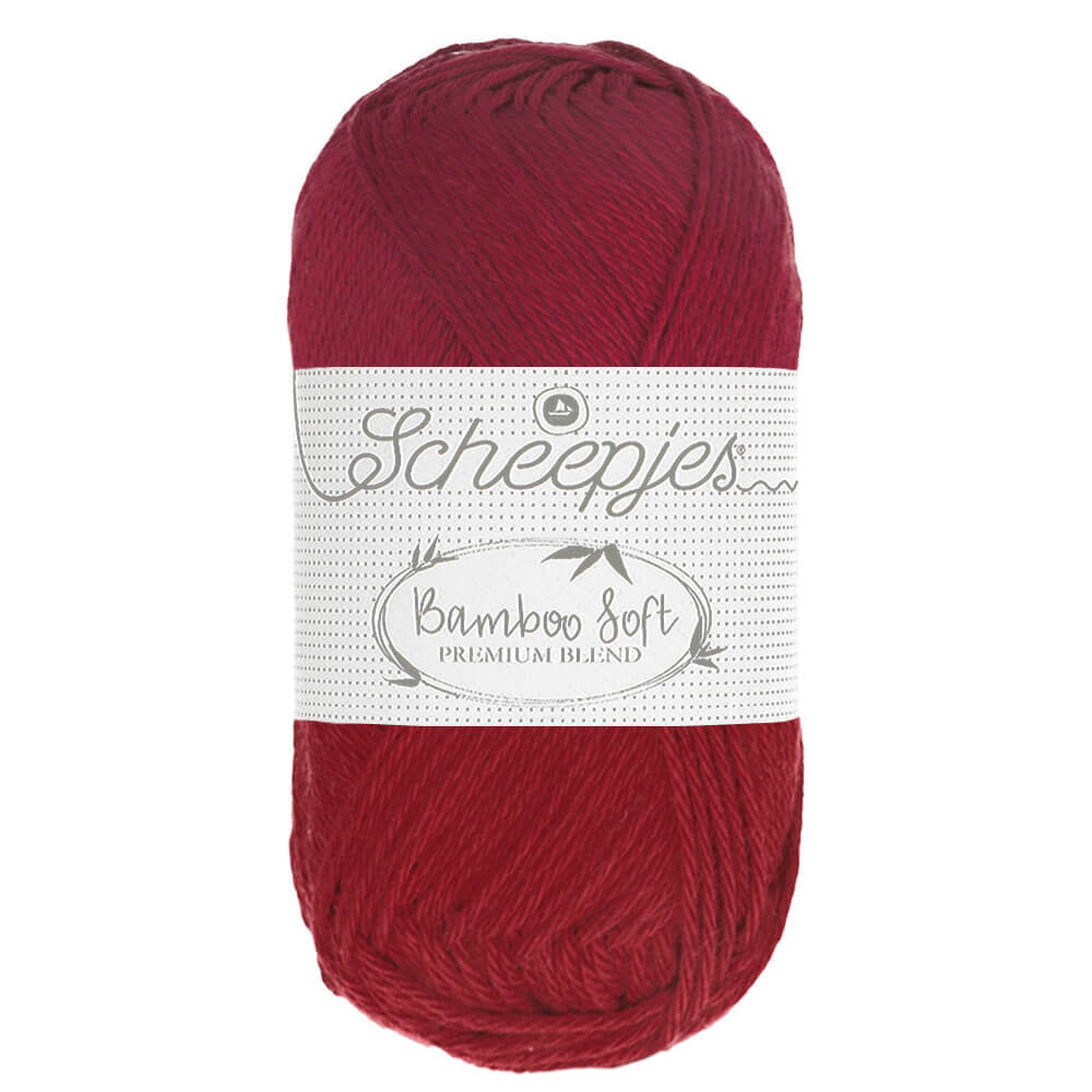 Scheepjes Scheepjes Bamboo Soft | 259 Majestic Red Scheepjes Scheepjes Bamboo Soft | 259 Majestic Red
