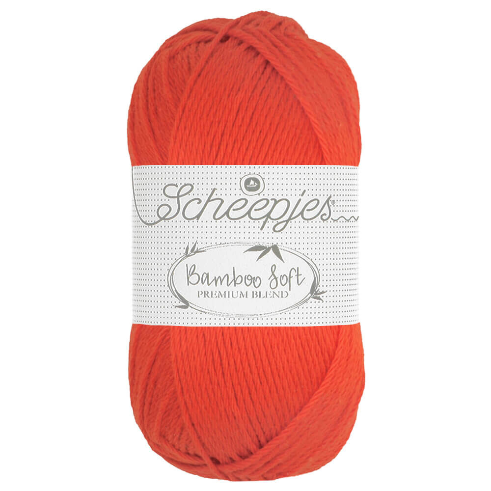 Scheepjes Scheepjes Bamboo Soft | 261 Regal Orange Scheepjes Scheepjes Bamboo Soft | 261 Regal Orange