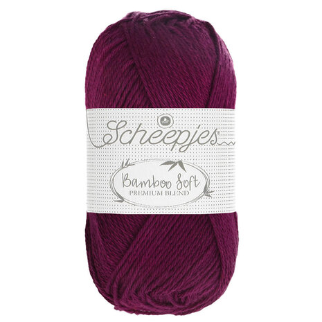 Scheepjes Scheepjes Bamboo Soft | 251 Deep Cherry Scheepjes Scheepjes Bamboo Soft | 251 Deep Cherry
