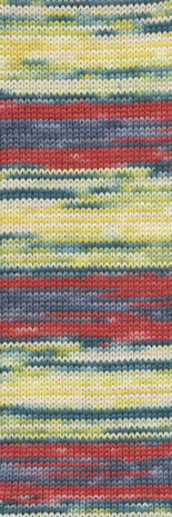 Lang Lang Yarns Move | 0006 antraciet/rood/groen/geel Lang Lang Yarns Move | 0006 antraciet/rood/groen/geel