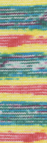 Lang Lang Yarns Move | 0001 geel/rood/blauw/donkergroen