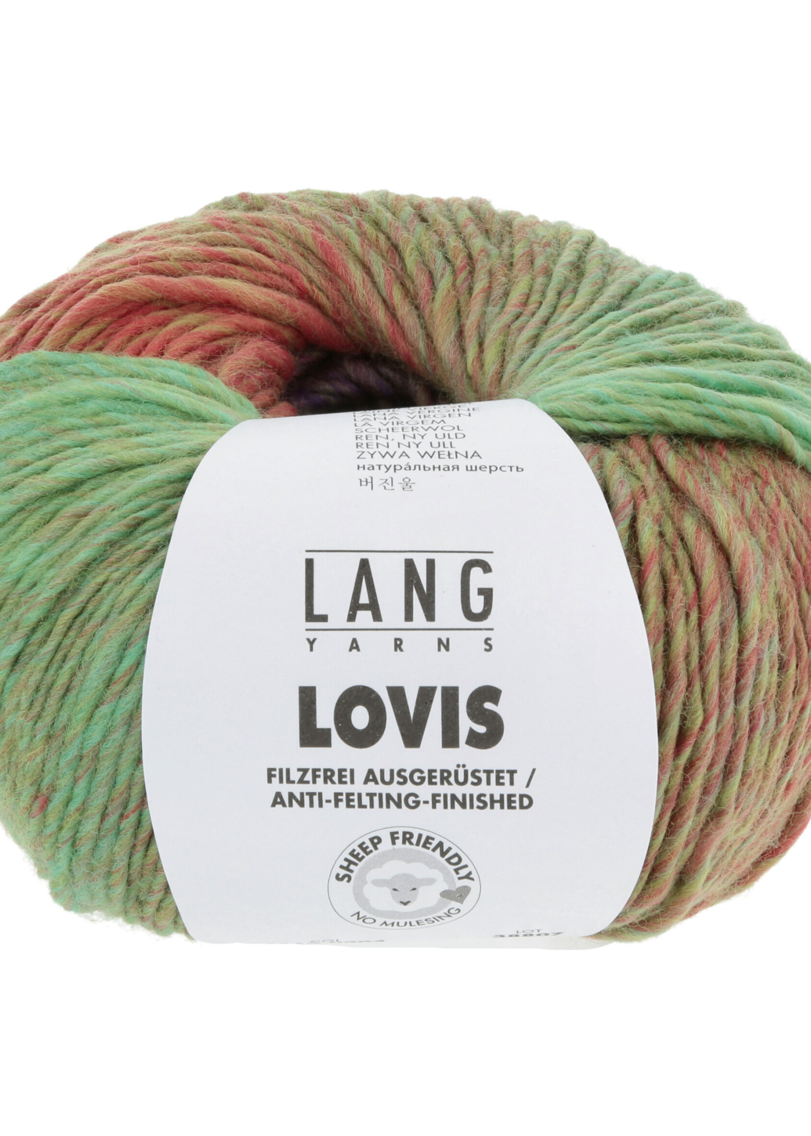 Lang Lang Yarns Lovis | 0004 groen/meloen