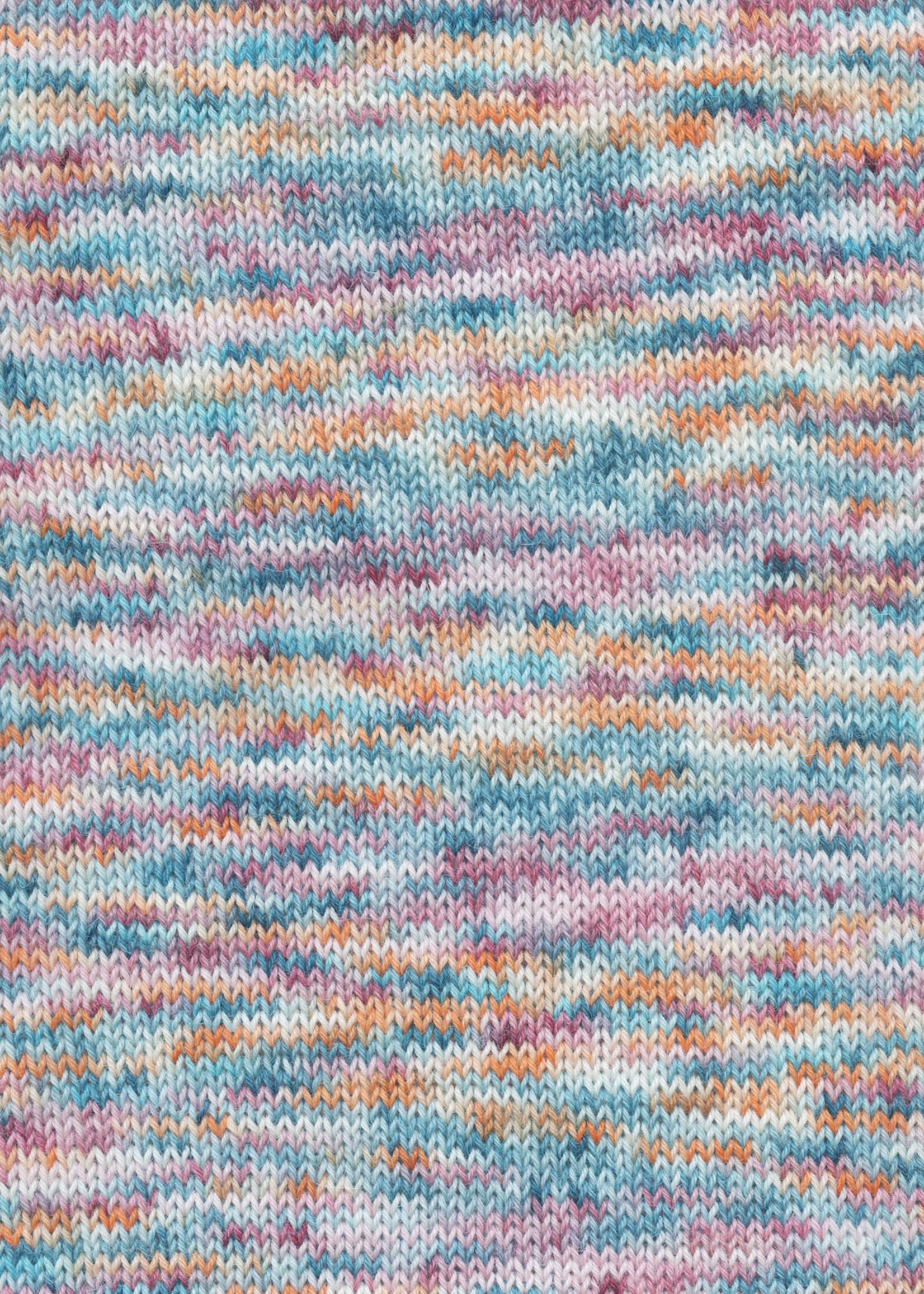 Lang Lang Yarns Alpaca Soxx Hand | 0006 oranje/turquoise/tose