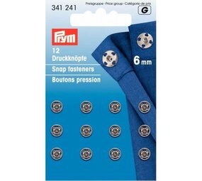 Prym Prym | aannaaidrukknopen zilver 6mm | 341241